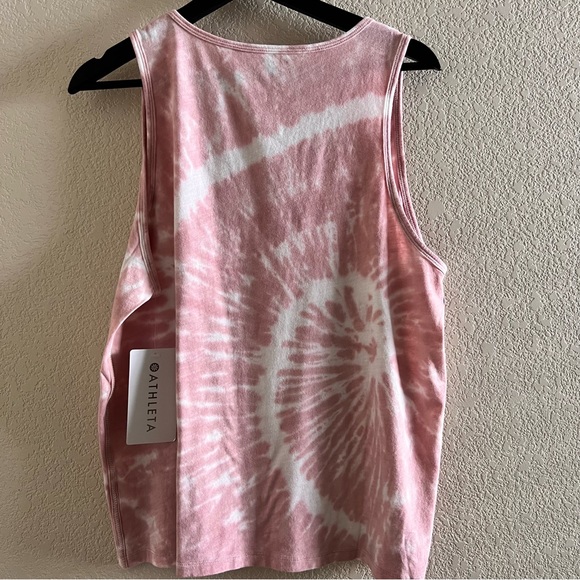 Athleta Organic Daily Tie Dye Printed Tank Size 1X NWT - Picture 5 of 7